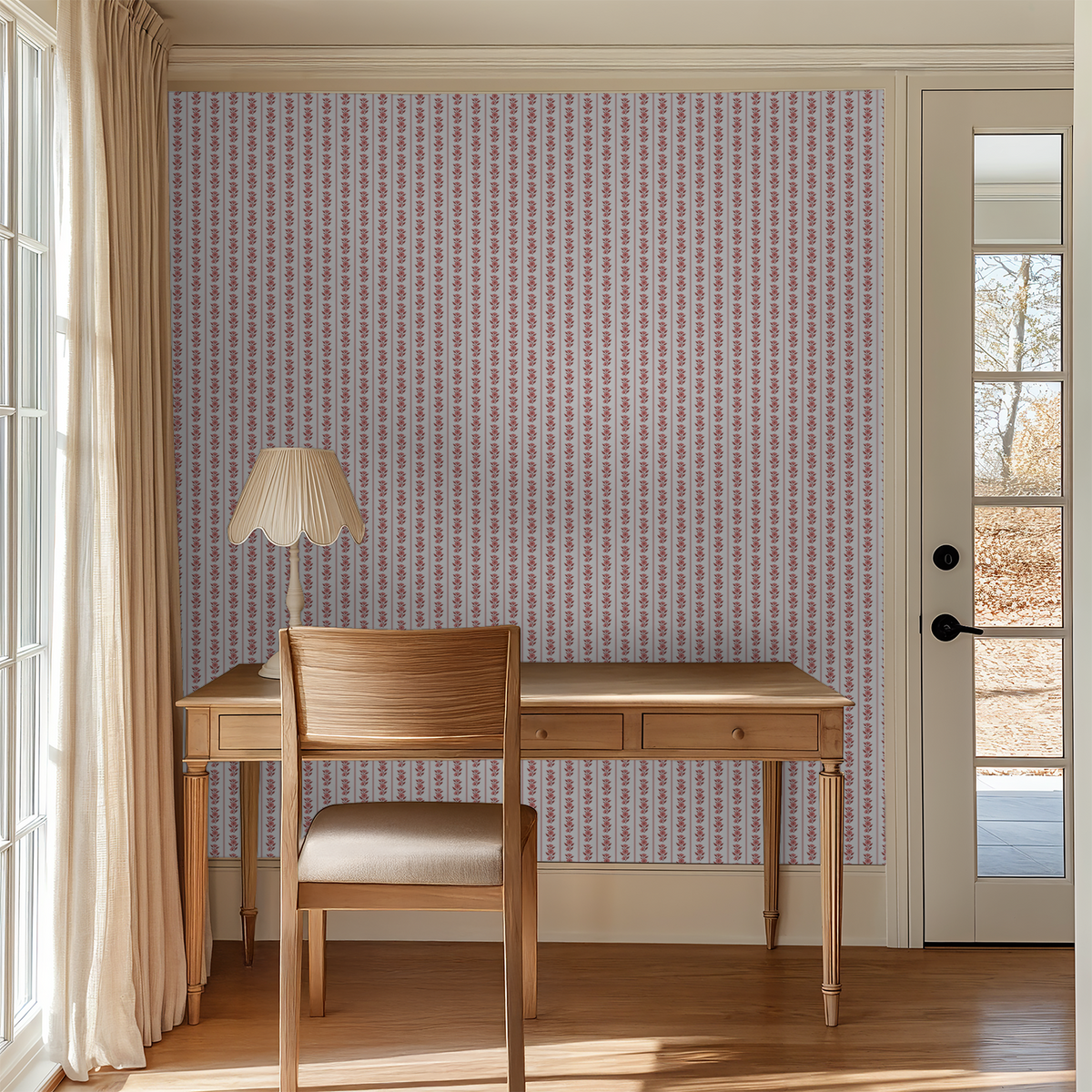 Sweet Josie Stripe (Large) Removable Wallpaper