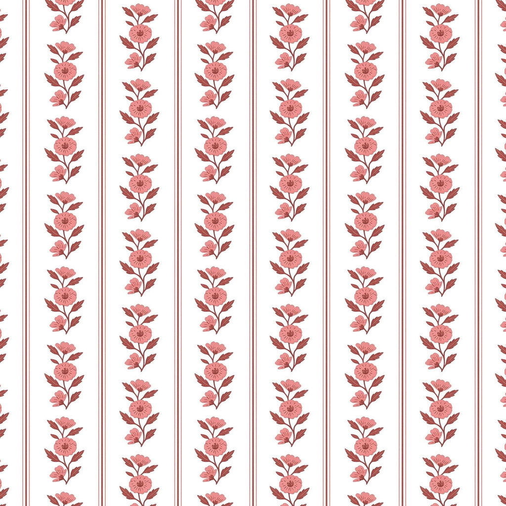 Sweet Josie Stripe (Large) Removable Wallpaper