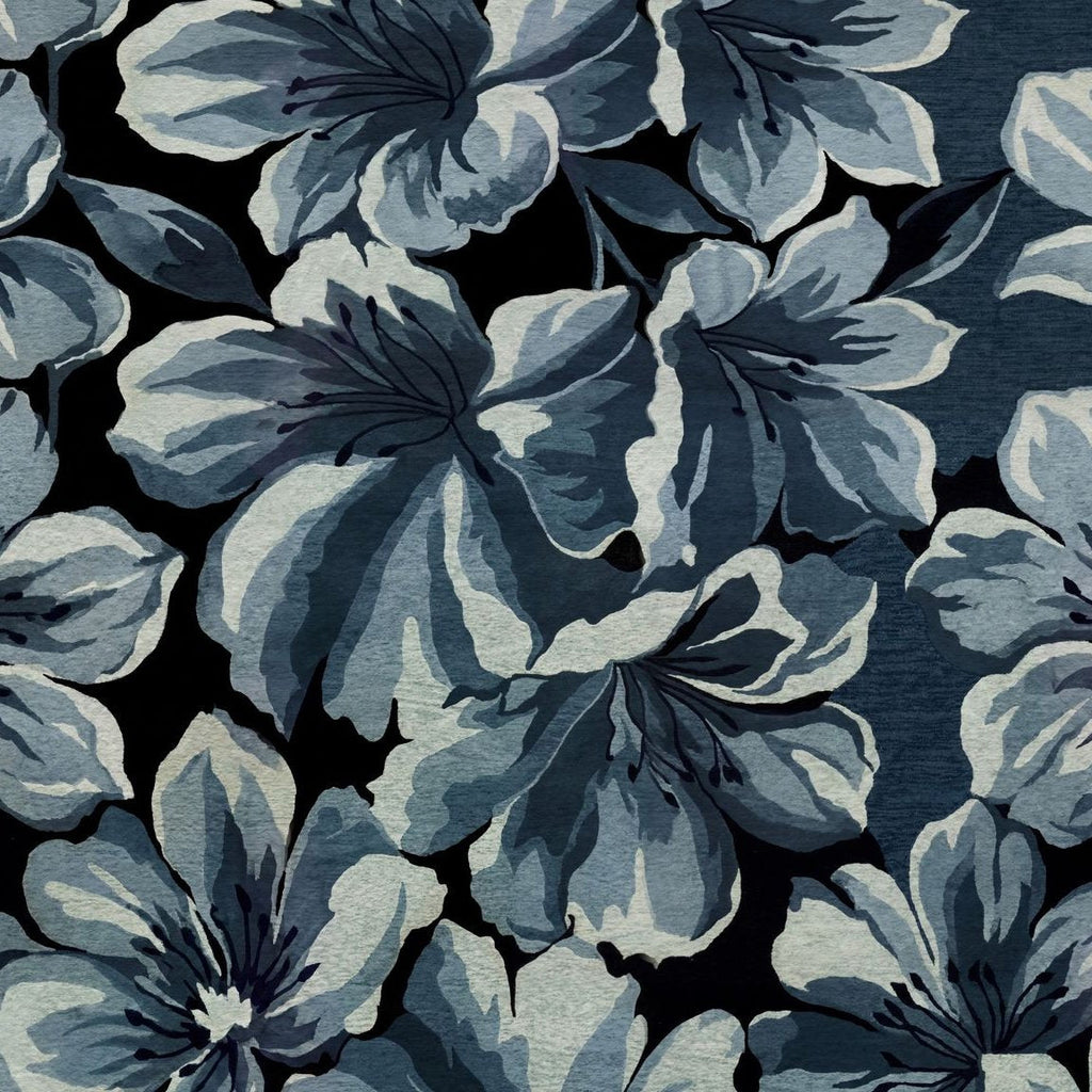 Twilight Blooms Removable Wallpaper